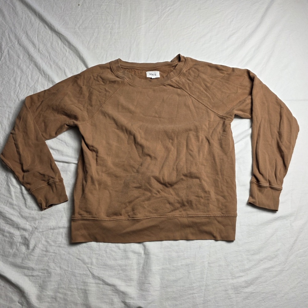 Mate the Label Women's Sweatshirt Brown Medium